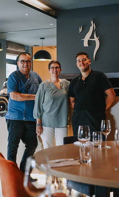 Béatrice et Jean-Michel Esnaud vous accueillent au restaurant l'Atre, à Rennes